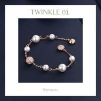 ราคา สร้อยข้อมือนำเข้า สไตล์ Swarovski มีเพชรวิบวับ น่ารักมากๆ สร้อยข้อมือเก๋ๆ ดูดี ใส่ไปงาน หรือเที่ยวก็ได้ มี 2 สี (14210066060)
