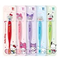 ราคา [Sanrio] แปรงสีฟันฟิกเกอร์ตัวละคร ชุด 5 ชิ้น (Hello Kitty/My Melody/Kuromi/Cinnamoroll/Pochacco) | ขั้นตอน 2 (3-5 ปี) | ขนแปรงนุ่ม | การดูแลทันตกรรมสําหรับเด็ก (44603248419)