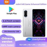 ราคา Redmi K40 Gaming Edition 5G สมาร์ทโฟนหน้าจอเดิม 256GB ทุกสีสภาพดีโทรศัพท์มือสองต้นฉบับ (54452615007)