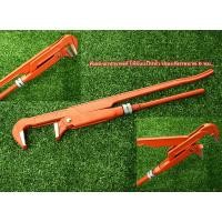 ราคา TW-01 PIPE WRENCHE ประแจจับแป๊บ ขันท่อขาคู่ ขนาด 11/2 นิ้วเหล็กชุบแบบ (CHROME-VANADIAM) (6929437129)