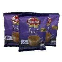 ราคา Moccona มอคโคน่า ทรีโอ น้ำตาลน้อย 3อิน1 กาแฟปรุงสำเร็จชนิดผง ปริมาณ12กรัม×9ซอง×3ถุง=27ซอง (27740825654)