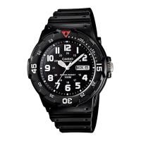 ราคา Casio Standard นาฬิกาข้อมือผู้ชาย สายเรซิน รุ่น MRW-200,MRW-200H,MRW-200H-1B,MRW-200H-1BVDF - สีดำ (1947751432)