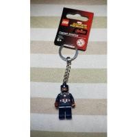 ราคา ของแท้ lego key chain MARVEL Super heroes Captain America [Gear 853593] (15887891392)