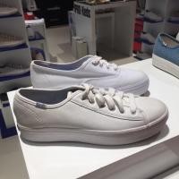 ราคา Keds 100% original ไซส์35-40EUR มีทั้งแบบหนัง/ผ้าใบ ส้นหนากลางๆ ของแท้จากข็อป กล่องป้ายครบ สีขาวล้วนรุ่นเบสิค (1795075713)