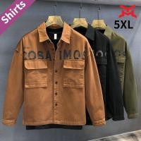 ราคา เสื้อเชิ้ตผู้ชาย High-End Retro แฟชั่น Casual Land Workwear เสื้อเสื้อแจ็คเก็ตสไตล์ญี่ปุ่น (41856975244)