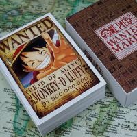 ราคา ส่งจาก กทม.postcard onepiece วันพีช ใบประกาศค่าหัว 100ใบ วันพีซ ลูฟี่ ค่าหัว | One Piece Wanted Poster Luffy (22782702109)