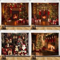 ราคา พรมต้นคริสต์มาสเตาผิงคริสต์มาสตกแต่งคริสต์มาสบ้านไร่ผนังห้องครัวตกแต่งบ้าน (43826217246)