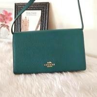 ราคา COACH FOLDOVER CROSSBODY CLUTCH (6216313952)