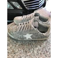 ราคา รองเท้าผ้าใบ GoldenGoose GGDB แท้ กริตเตอร์ Silver size 36 (1583393665)