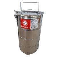 ราคา Rocket ปิ่นโตสเตนเลสสตีล 4 ชั้นตราจรวดขนาด 12 ซม (73215263)