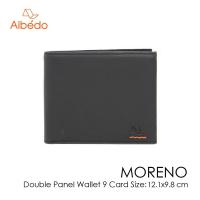 ราคา [Albedo] MORENO DOUBLE PANEL WALLET 9 CARD กระเป๋าสตางค์ หนังแท้ รุ่น MORENO - MN00899 (24486850384)