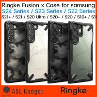 ราคา Ringke Fusion X Case for Galaxy S24 Series / S23 Series / S22 Series / S21 Series เคสกันกระแทก สวยงาม สัมผัสดี (12658211243)