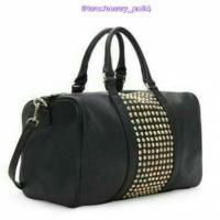 ราคา กระเป๋าหนัง ทรงหมอน สุดฮิต แท้ ยี่ห้อ Mango รุ่น bowling bag (322838)