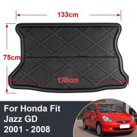 ราคา รถด้านหลัง Boot Cargo Liner ถาดสําหรับ Honda Fit Jazz GD 2001 - 2008 Hatchback Trunk กระเป๋าเดินทางชั้น Mats พรม Pad (27340868294)