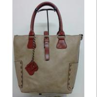 ราคา กระเป๋าถือทรงช๊อปปิ้ง แบรนด์ BANA BANA แท้ สีกากีน้ำตาล (1247759953)