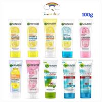 ราคา Garnier โฟมล้างหน้า 100กรัม การ์นิเย่ ผลิตภัณฑ์ทำความสะอาดผิวหน้า (43923240729)
