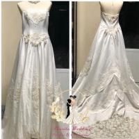 ราคา ราคาพิเศษชุดแต่งงาน/ถ่ายพรีเวดดิ้ง มือสองสภาพดี สีขาว (2876448355)