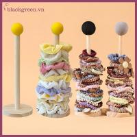 ราคา BGREE แนวตั้งขนาดใหญ่ลําไส้ผมแหวนผู้ถือไม้โต๊ะขาตั้งจอแสดงผลสําหรับนาฬิกาสร้อยข้อมือ Scrunchies ยางรัดผม (48153569283)