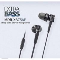 ราคา SONY Mdr-Xb75ap Extra Bass In-Ear Headphones With Microphone Remote Control MDR Xb75ap (26553934733)