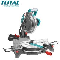 ราคา TOTAL แท่นตัดองศา 1600 วัตต์ ขนาด 10 นิ้ว (255 มม.) พร้อมใบเลื่อยตัดไม้ รุ่น TS42163051 ( Mitre Saw ) - แท่นเลื่อยองศา (22958287476)