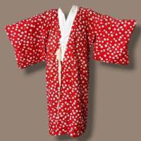 ราคา Kimono/ ซัยในกิโมโนสีแดง ปกขาว ยาว 150 ซม. (25392543126)