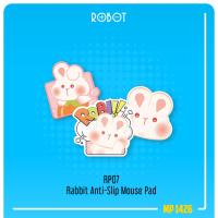 ราคา Robot RP07 Rabbit แผ่นรองเมาส์วัสดุ PU กันลื่น แผ่นรองเมาส์กระต่าย (43170797524)