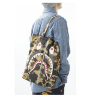ราคา Bape tote Bag canvas Shoulder Bag men (24586453742)