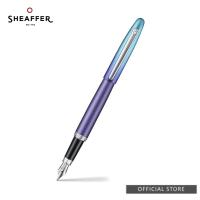 ราคา Sheaffer VFM 9430 การแสดงออกที่ไล่ระดับสีน้ําเงินและสีม่วงพร้อมปากกาหมึกซึม Chrome Trims/ปากกาโรลเลอร์บอล/ปากกาลูกลื่น (44219452877)