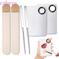 ราคา Cabeza ไม้พายแต่งหน้า อายแชโดว์ รองพื้น ผสมครีม ไม้พาย ไม้พาย ที่ปาดครีม ที่ปาดครีม ปก PU แต่งหน้า ผสมพาเลท สไตล์เกาหลี (22235705457)