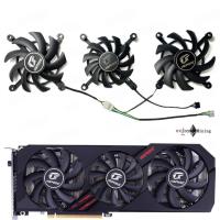 ราคา พัดลมการ์ดจอ Colorful RTX 2060 GTX1650 1660 1660S Ultra Graphics Card Cooling Fan (56902614380)