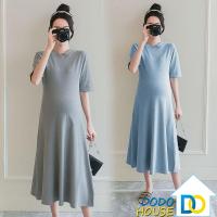 ราคา ชุดเดรสกระโปรงยาว เดรสคลุมท้อง ชุดคลุมท้อง ชุดคลุมท้องสีพื้นหลวม ชุดคลุมท้อง ชุดคลุมท้อง (21062321995)