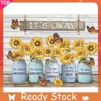 ราคา ผลงานปักครอสติชดอกทานตะวัน 11 กะรัต พร้อมกรอบ สำหรับตกแต่งผนัง (44550606300)