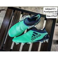 ราคา รองเท้าฟุตบอลAdidasX17+PureSpeedSG (25287836215)