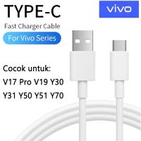 ราคา สายชาร์จเร็ว Vivo V17 Pro V19 Y30 Y31 Y50 Y51 Y70 S1 USB c สายชาร์จ Hp Cas Chasan Carger ประเภท c ประเภท (27459952123)