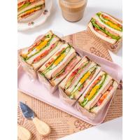 ราคา กล่องแซนวิช แซนวิช ถุงบรรจุแซนวิช กาวปิดผนึกด้วยตนเอง กล่องกระดาษเกรดอาหาร พลาสติกใส แซนวิชธุรกิจพิเศษ กล่องแยกโฮมเมด (57653697458)