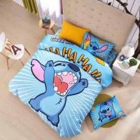 ราคา SALE‼ ชุดเครื่องนอน!! ผ้าปูที่นอน+ผ้านวม (6 ชิ้น) 6/5/3.5 ฟุต สติช Stitch (เลื่อนดูสินค้าที่รูป) (7657450602)