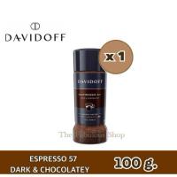 ราคา [Exp:05.2026] Davidoff Espresso 57 Instant Coffee (Dark & Chocolatey)100g. แดวิดอฟฟ์ เอสเพรสโซ 57 ดาร์ก โรสต์ จำนวน1ขวด (23167886017)