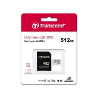 ราคา Transcend MicroSD Card 512GB : USD300S : รับประกัน 5 ปี - มีใบกำกับภาษี - TS512GUSD300S-A (6833604211)