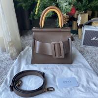 ราคา Like new Boyy karl 24 double handle สี Marrone สีสวยสุด ของหายากมากค่า สภาพสวยเลย หนังทรงแข็งเป้ะ ดูดี มุมไม่ถลอก จุของ (5772834019)