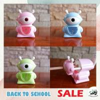 ราคา SALEเครื่องเหลาดินสอ ลายหุ่นยนต์ (3033 TG) สีพาสเทล กบเหลาดินสอ ที่เหลาดินสอตั้งโต๊ะ ลายหุ่นยนต์ pencil sharpener (3629281170)