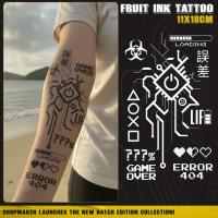 ราคา Cyber Life FRUIT INK รอยสักกึ่งถาวร – รอยสักชั่วคราวกันน้ํา 11x18 ซม. ติดทนนานถึง 15 วัน (54100082868)