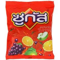 ราคา [ ประมาณ 100เม็ด ] ซูกัส ลูกอม Sugus 250กรัม ลูกอมเคี้ยวหนึบ ลูกอมผลไม้ ขนมโบราณ (26409006128)