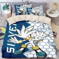 ราคา ♞♘การ์ตูนห้องเด็ก Sonic the hedgehog ผ้าห่มนวมผ้าปูที่นอน (26424222712)