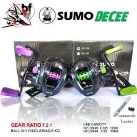 ราคา รอกหยดน้ำ SUMO DECEE อัตราทด 7.2:1 ลูกปืน3+1 รอกเบท แกนอลูมิเนียม ฟรี เขาควาย+ตัวหนอน (23836050177)
