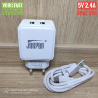ราคา HP VOOC Fast Charging Dual USB Phone Charger + สาย Micro USB Android J-05 (27369147070)