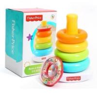 ราคา Fisher-Price Tumbler ตีกล่องไม่สวย แหวนของเล่นซ้อนแหวน Rainbow Tower รูปแบบการเสริมพัฒนาการสำหรับเด็ก (23869274191)