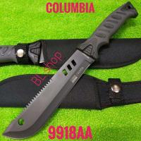 ราคา อุปกรณ์เดินป่า มีดพก มีดเดินป่า มีดพกใบตาย มีดพกเดินป่า มีดพก Columbia รุ่น 9918AA USA ใบดำสวย (46701982203)