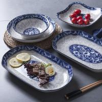 ราคา RTNS SHOP :จานเซรามิค จานกระเบื้องลายสวย พร้อมส่ง (12257421030)