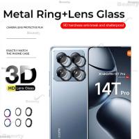ราคา ตัวป้องกันเลนส์กล้องด้านหลังสําหรับ Xiaomi 14T Pro 5G แหวนโลหะด้านหลังสําหรับ Xiaomi 14T 13T 14 T Pro 14TPro 13TPro M7Pro X7 Pro Mi14T Xiaomi14T ฝาครอบกระจกป้องกัน Xiaomi14TPro (26561871559)