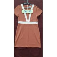 ราคา ชุดเดรส สีน้ำตาลอ่อน ไซส์ M (7722345820)